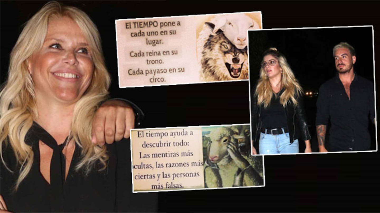 Los picantes mensajes de Nazarena Vélez tras el blanqueo amoroso de Fede y Laurita (Foto: Instagram y Ciudad.com)