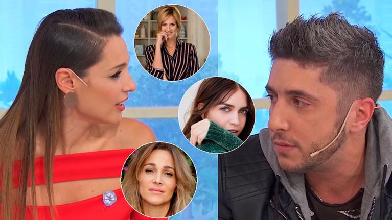 Los pícaros comentarios de Vero Lozano, Paula Chaves y Zaira Nara sobre el nombre de Jey Mammon