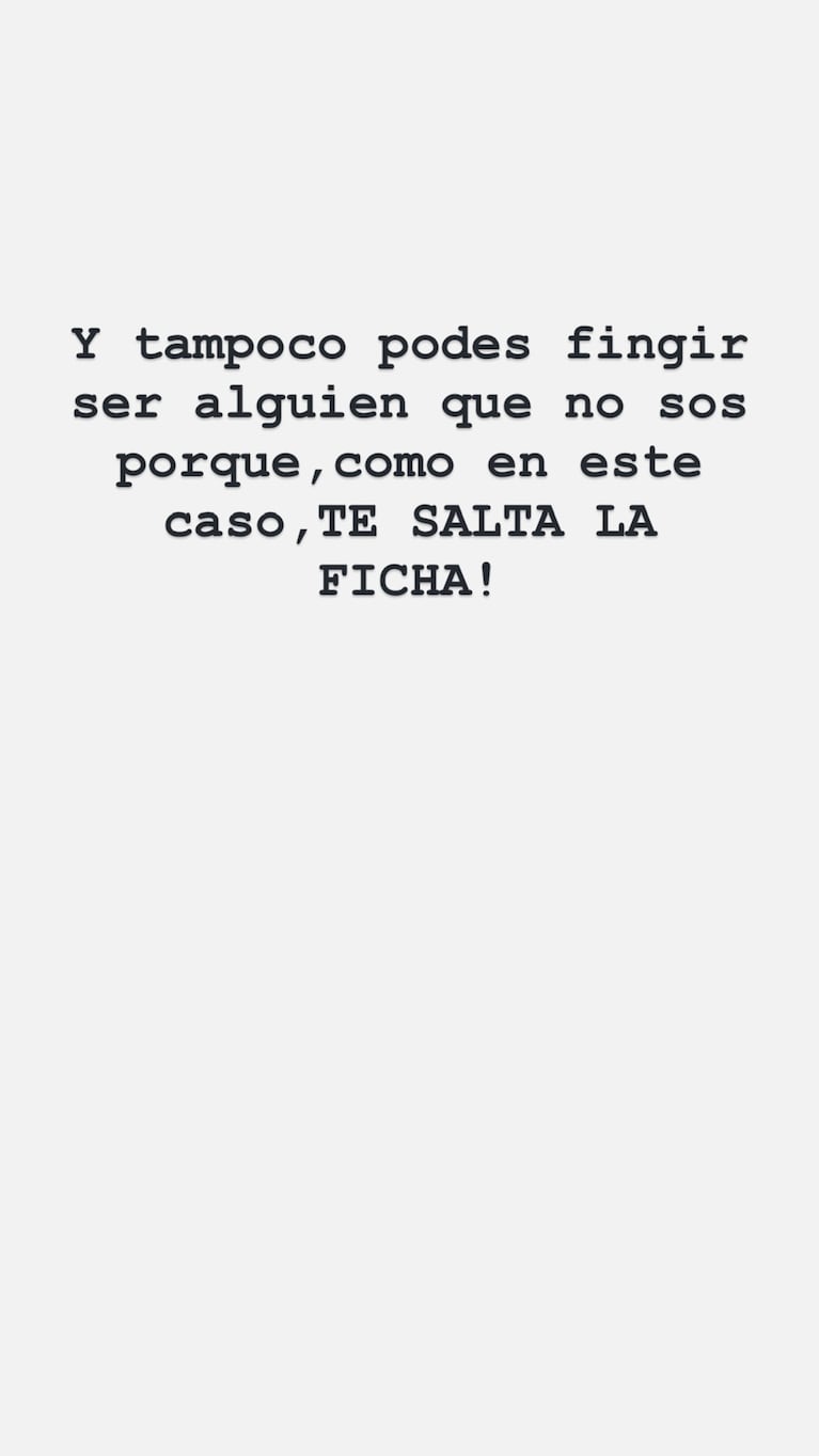Los posteos de Dalma Maradona contra su hermana Jana.