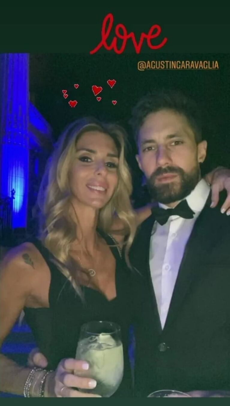 Los posteos de Milagros Brito, ex de Roberto García Moritán, en la boda con Pampita
