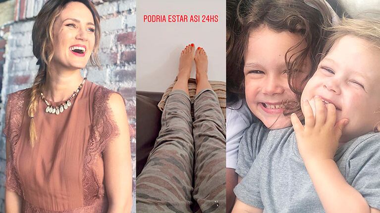 Los posteos de Paula Chaves por los primeros “coletazos” del embarazo: Hablame de retención de líquidos