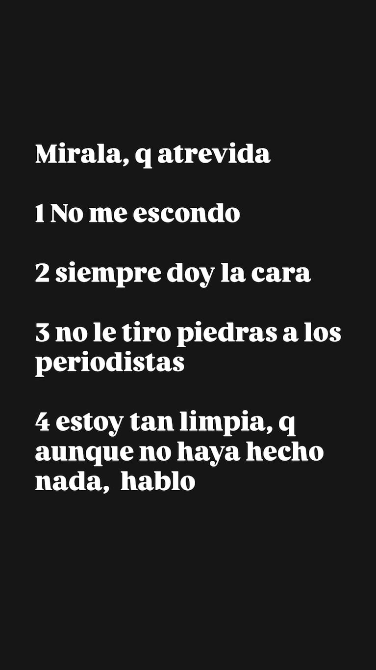 Los posteos de Yanina Latorre contra Mariana Muzlera, la mamá de Tini Stoessel. (Foto: @yanilatorre)