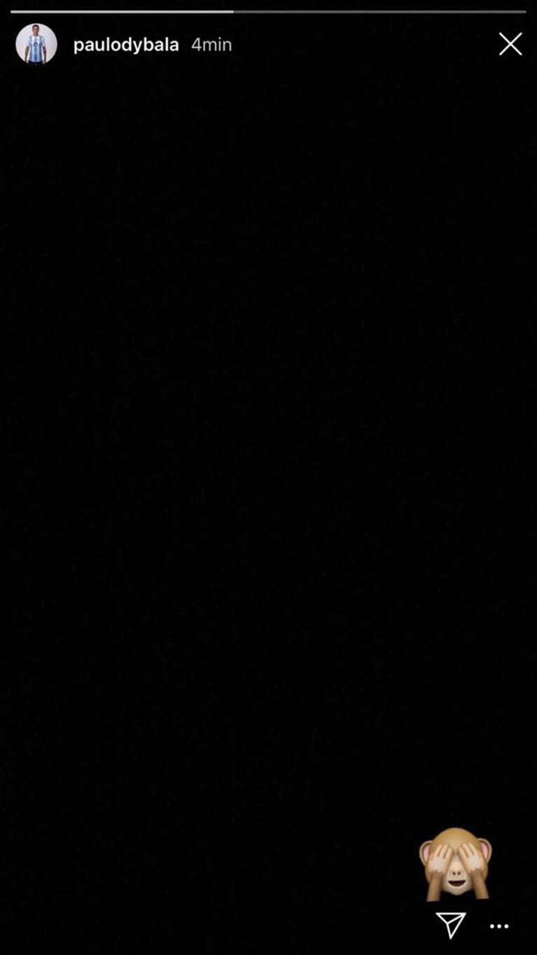 Los primeros posteos de Paulo Dybala, tras su foto junto a Oriana Sabatini: "Tiempo de ser loco"