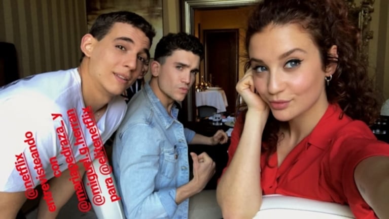 Los protagonistas de La Casa de Papel revolucionaron Roma: todas las fotos y videos de su diario de viaje