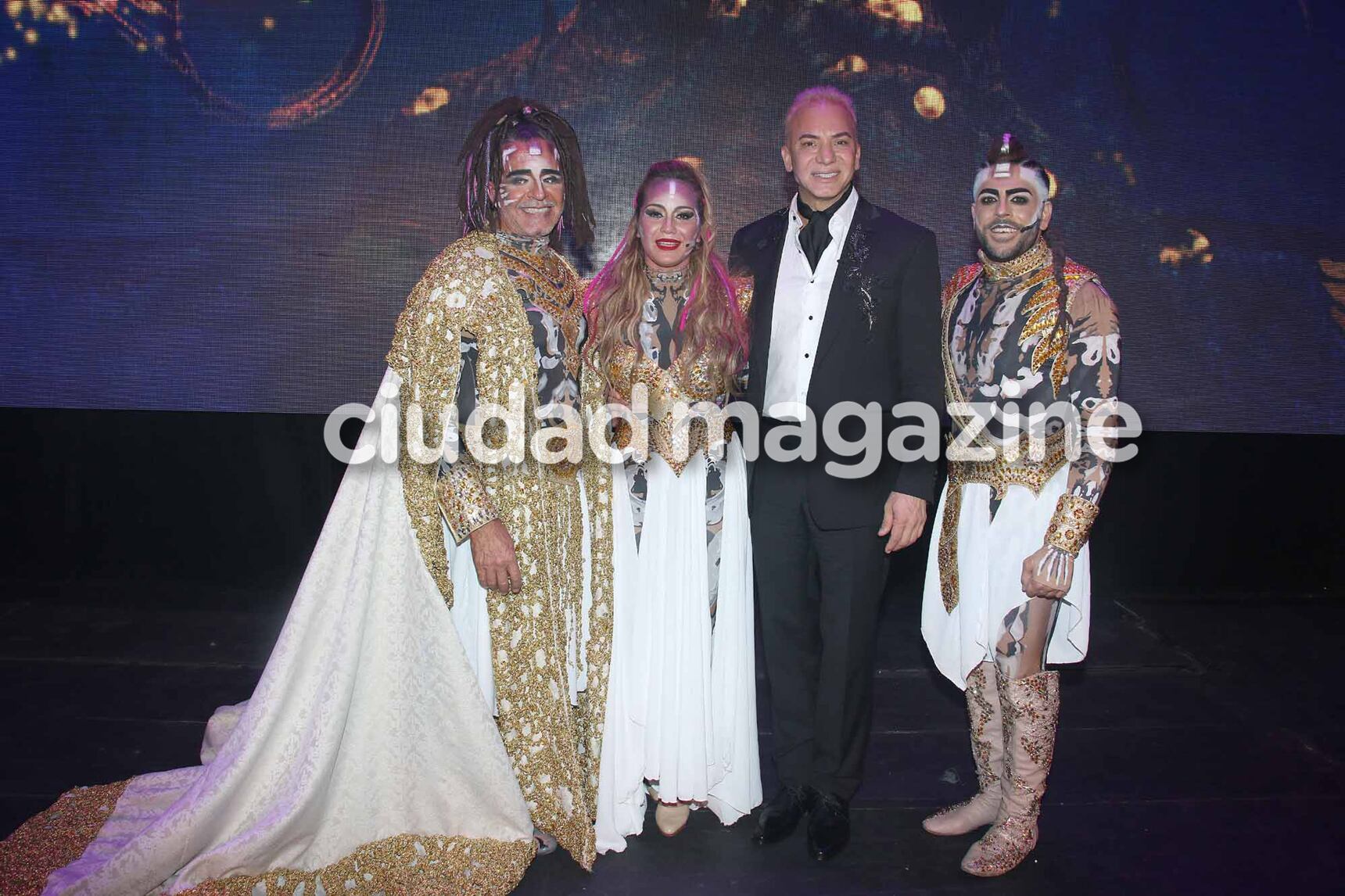 Los protagonistas de Siddharta (Foto: Movilpress)