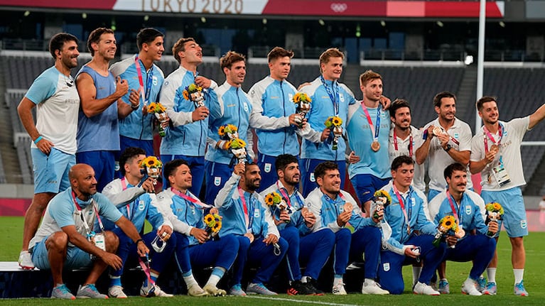 Los Pumas se alzaron con la medalla de bronce en los Juegos Olímpicos de Tokio tras su victoria sobre Gran Bretaña