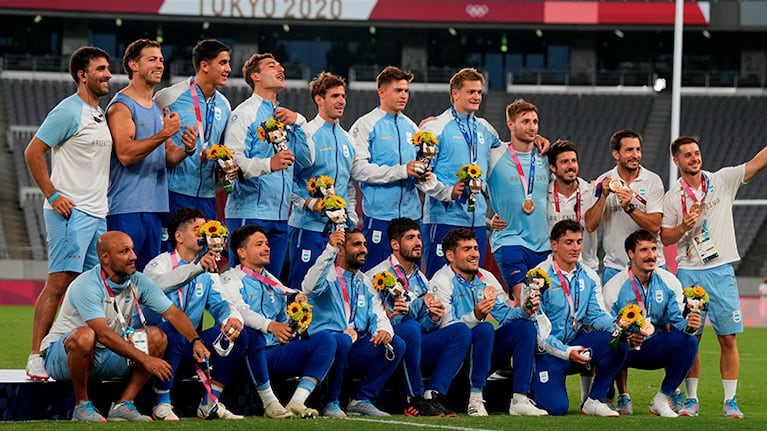 Los Pumas se alzaron con la medalla de bronce en los Juegos Olímpicos de Tokio tras su victoria sobre Gran Bretaña