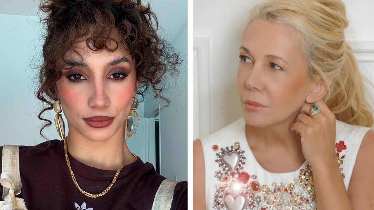Los repudiables comentarios que Mariana Nannis le hacía a Melody Luz (Fotos: IG @melodyluz / @mariananannis_)