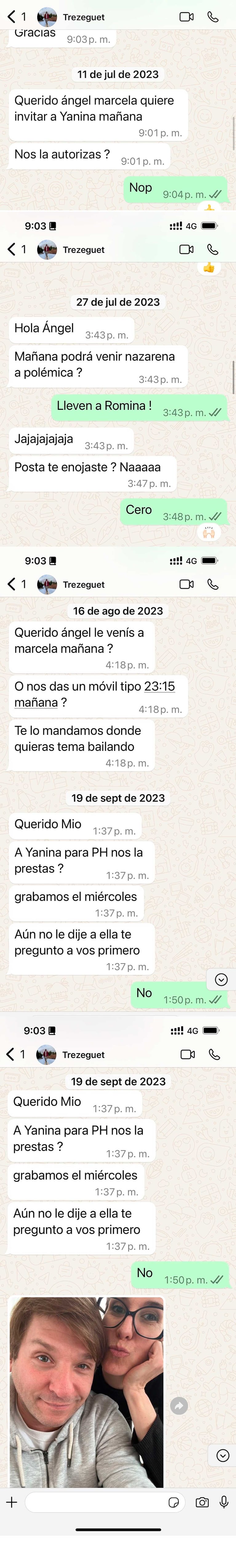 Los reveladores posteos de Ángel de Brito sobre Gastón Trezeguet (Fotos: Twitter  /X)