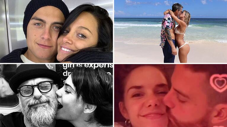 Los románticos saludos por el Día de los Enamorados de Rial, Paulo Dybala, Julieta Nair Calvo y Rocío Guirao Díaz