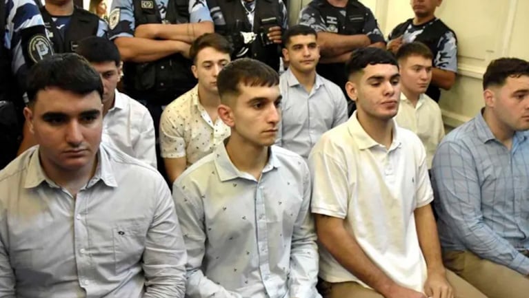 Los rugbiers que asesinaron a Fernando Báez Sosa (Foto: captura eltrece)
