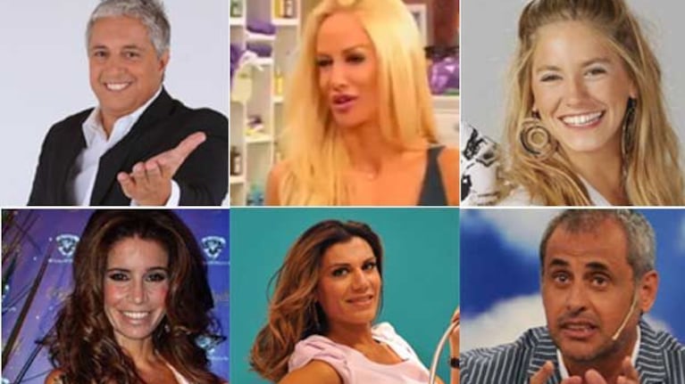 Los saludos de los famosos en el Día del Amigo. (Fotos: Web)