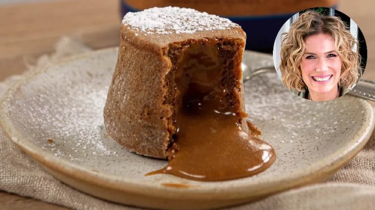 Los secretos de Maru Botana para hacer el mejor volcán de dulce de leche. Foto: Montaje