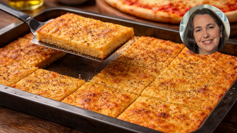 Los secretos de Narda Lepes para hacer la mejor fainá. Foto: montaje