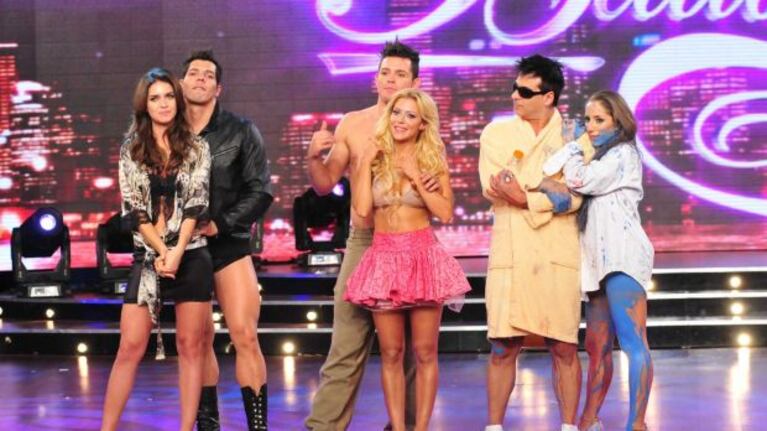 Los sentenciados del strip dance en Bailando 2011. (Foto: Ideas)
