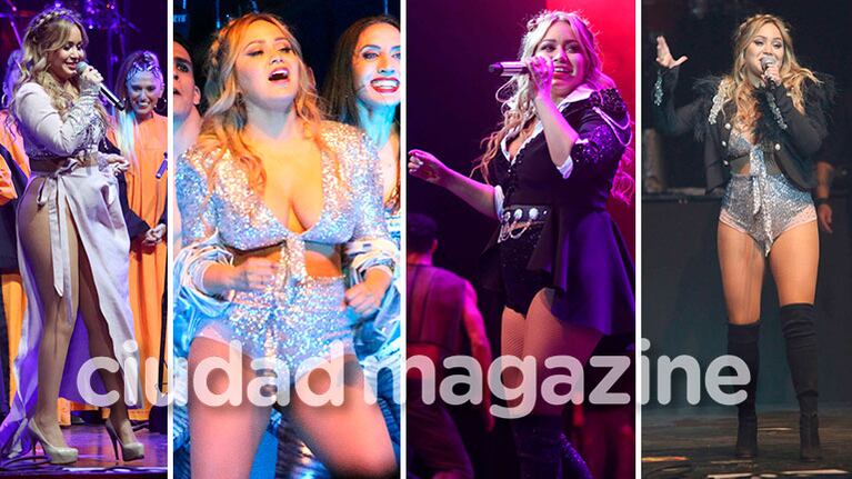 Los súper looks de Karina La Princesita en el show celebración de sus 15 años en la música