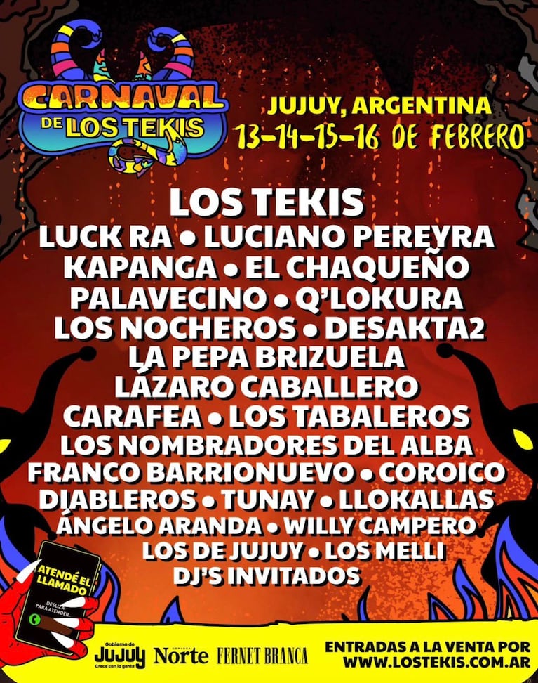 Los Tekis lanzan “Y te voy a olvidar” y presentan la grilla del Carnaval 2026