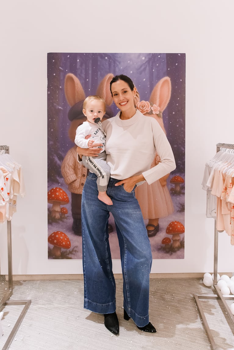 Los tiernos looks de Francesca de Paul, Vicente Gaudio y Olivia Fernández