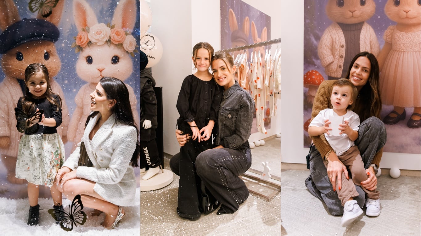 Los tiernos looks de Francesca de Paul, Vicente Gaudio y Olivia Fernández
