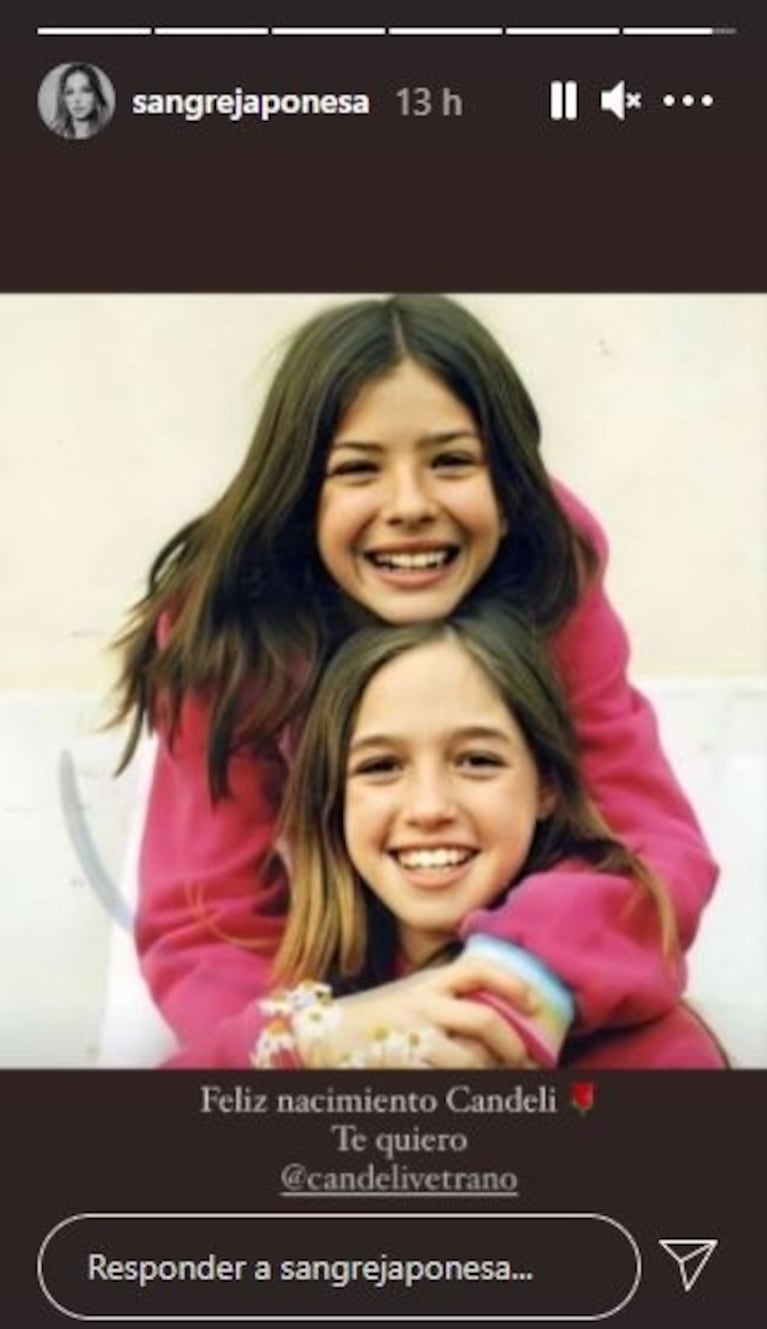 Los tiernos saludos de cumpleaños de Lali Espósito y China Suárez a Cande Vetrano: "Feliz nacimiento"