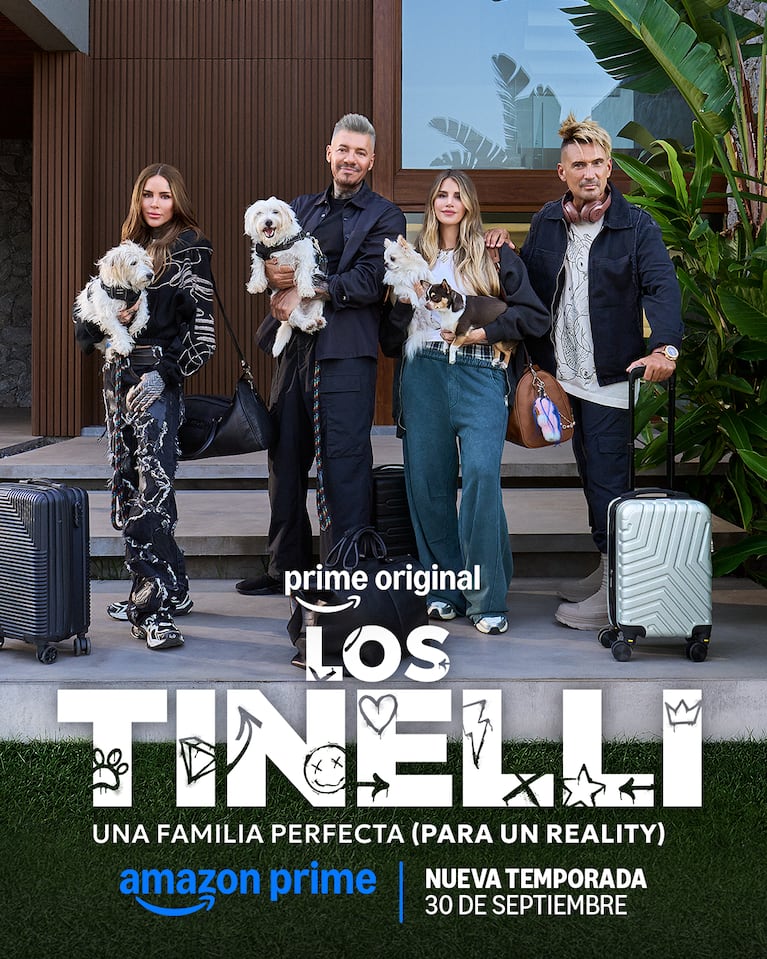 Los Tinelli. Foto: prensa Prime Video