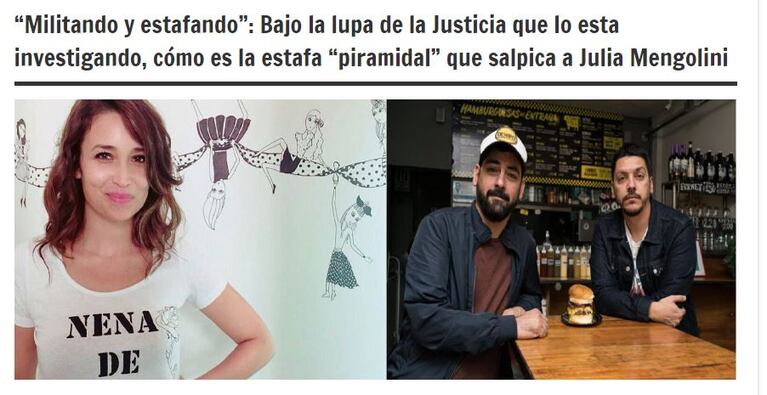 Los tremendos tweets de Yanina Latorre a Julia Mengolini (Foto: Twitter / X)