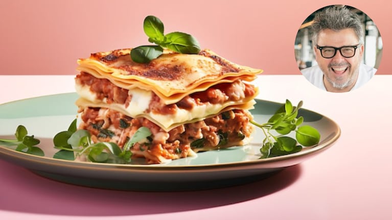 Los trucos de Donato de Santis para hacer una lasaña perfecta. Foto: Freepik