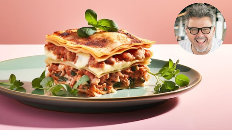 Los trucos de Donato de Santis para hacer una lasaña perfecta. Foto: Freepik