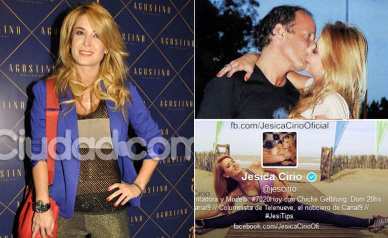Los tweets de consuelo de Jésica Cirio a Martín Insaurralde (Fotos: Ciudad.com, Twitter y Web).