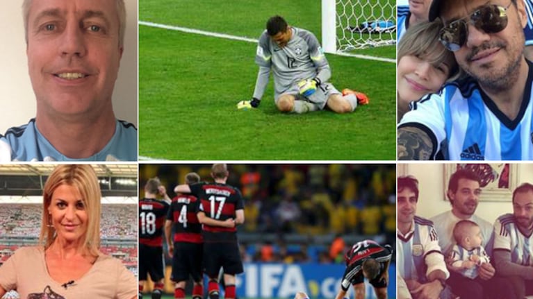 Los tweets de los famosos por la histórica goleada de Alemania a Brasil. (Foto: archivo)