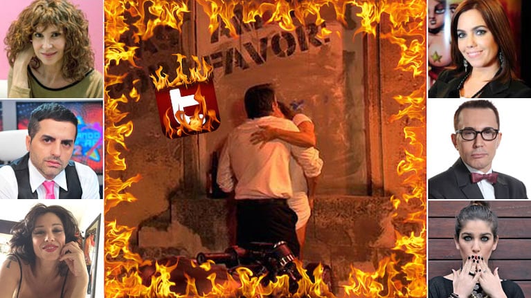 Los tweets de los famosos sobre la escena hot de Echarri y Dupláa en La Leona. (Foto: Web)