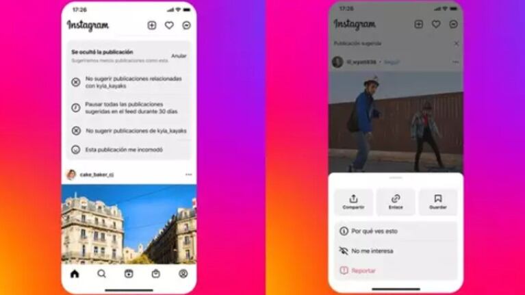 Los usuarios de Instagram podrán ocultar recomendaciones que incluyan con ciertos hashtags o palabras concretas