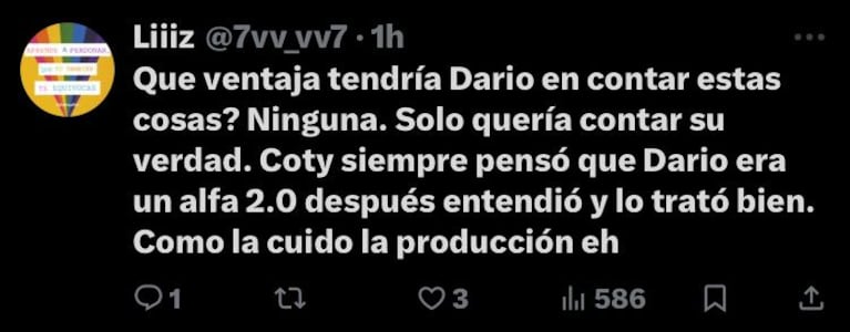 Los usuarios de las redes sociales contra Coti Romero.