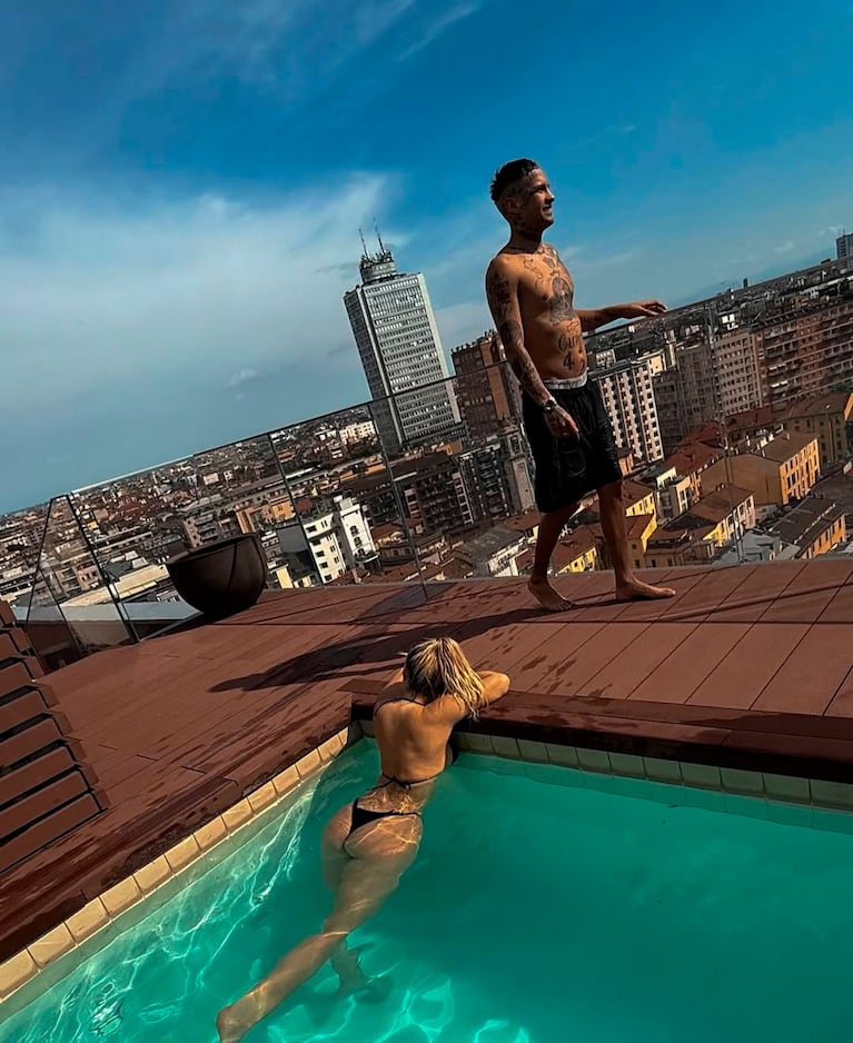 Los vecinos quieren que Wanda vuelva con L-Gante. Foto: Instagram.