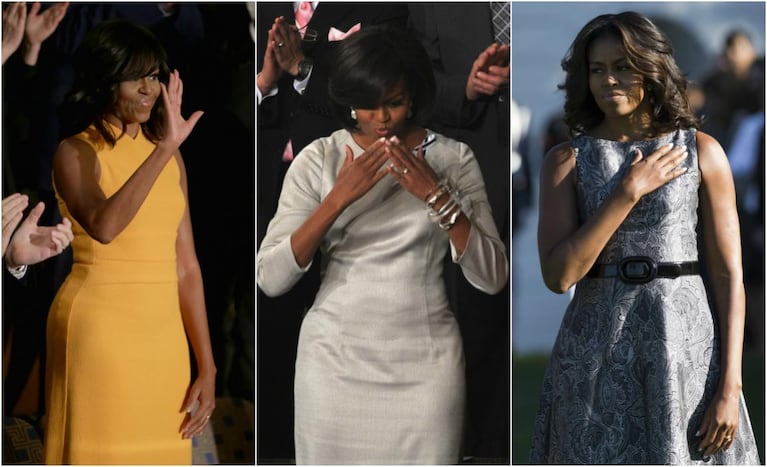 Los vestidos más impresionantes de Michelle Obama