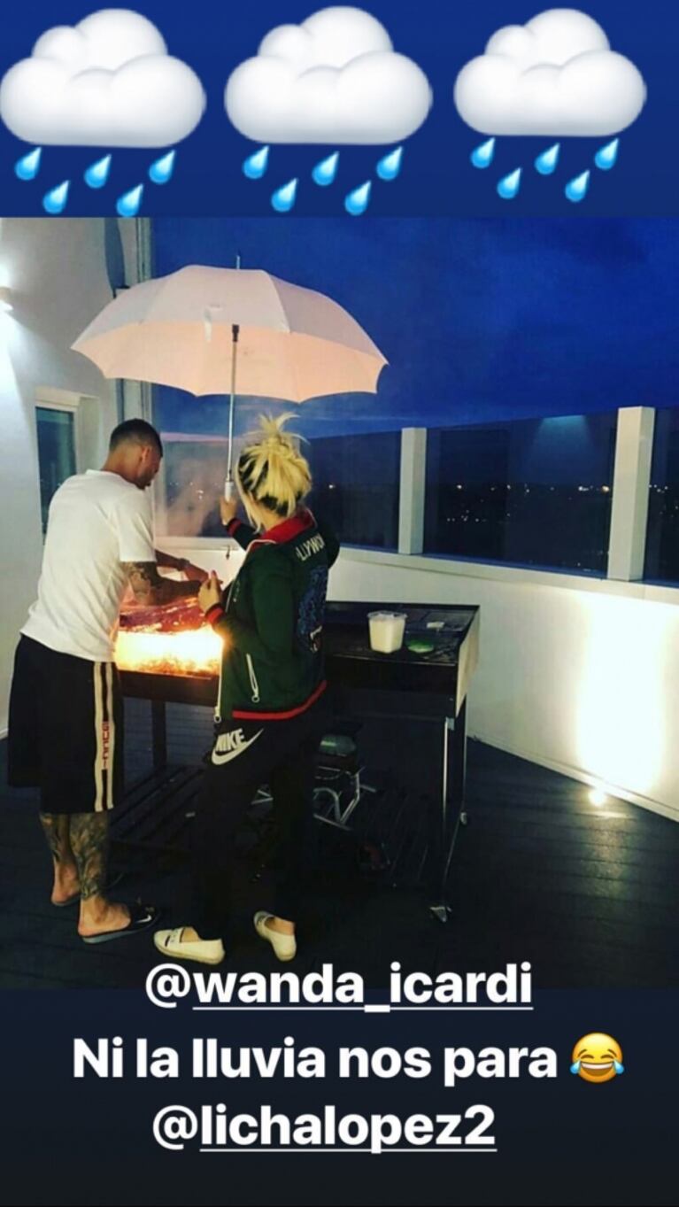 Los videos de Mauro Icardi, tras no ser convocado para el Mundial de Rusia 2018: asado, fernet ¡y cuarteto!