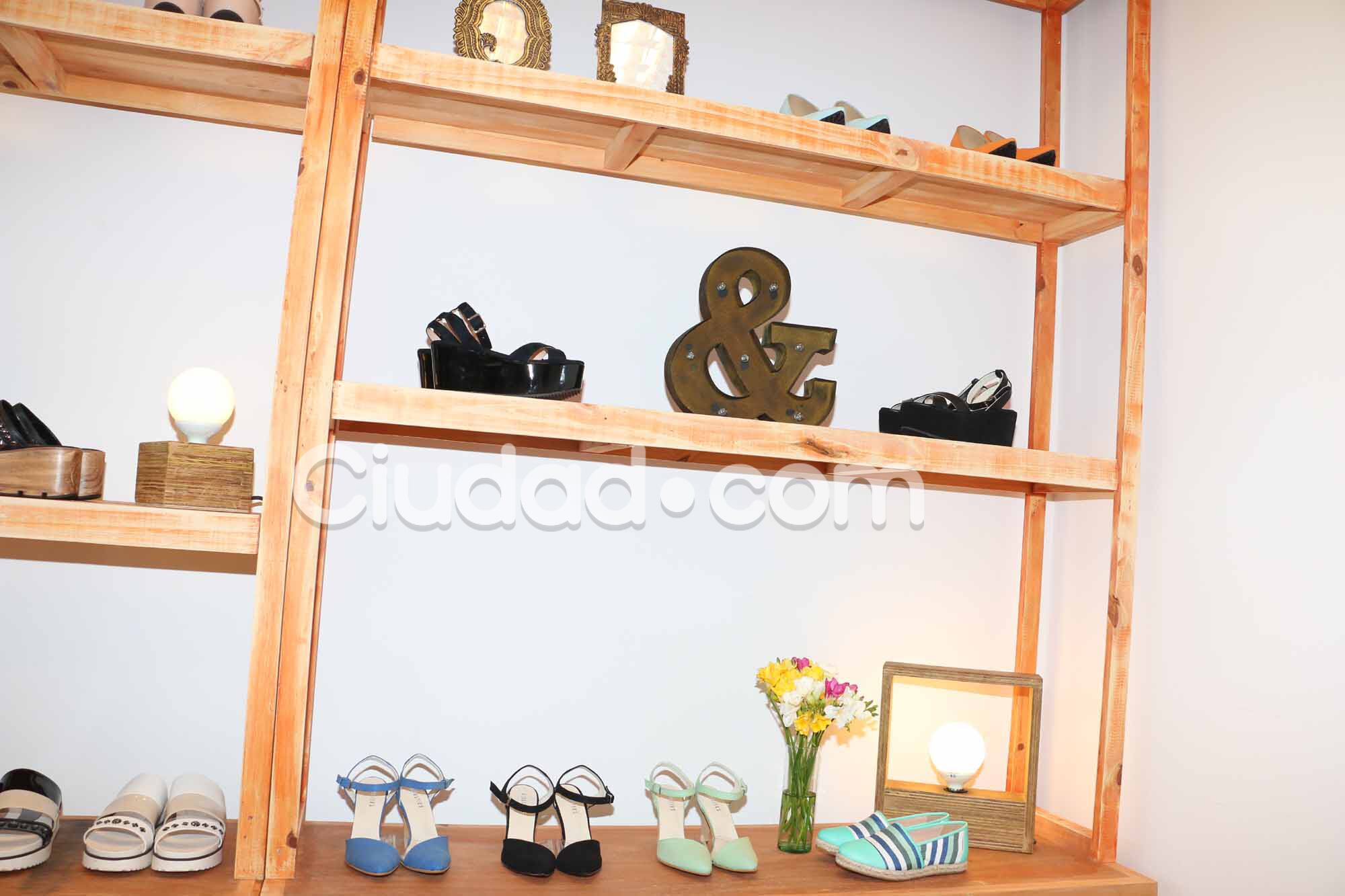 Los zapatos de la marca de Marcela Kloosterboer. (Foto: Movilpress)