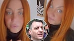 Lourdes Fernández y su ex, Leandro García Gómez (Fotos: Instagram @lowres y captura América TV)