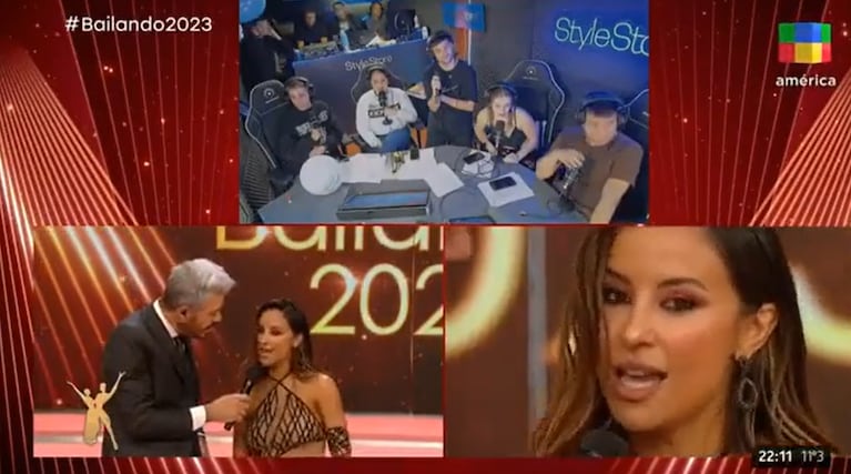 Lourdes Sánchez arremetió contra Coti Romero en el Bailando: “No sé si estás obsesionada o enamorada de mí” 