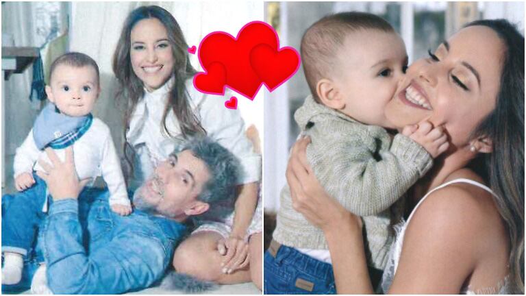 Lourdes Sánchez habló de la maternidad y... ¿le tiró un palito al Chato Prada? (Fotos: revista Gente)