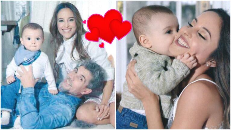 Lourdes Sánchez habló de la maternidad y... ¿le tiró un palito al Chato Prada? (Fotos: revista Gente)