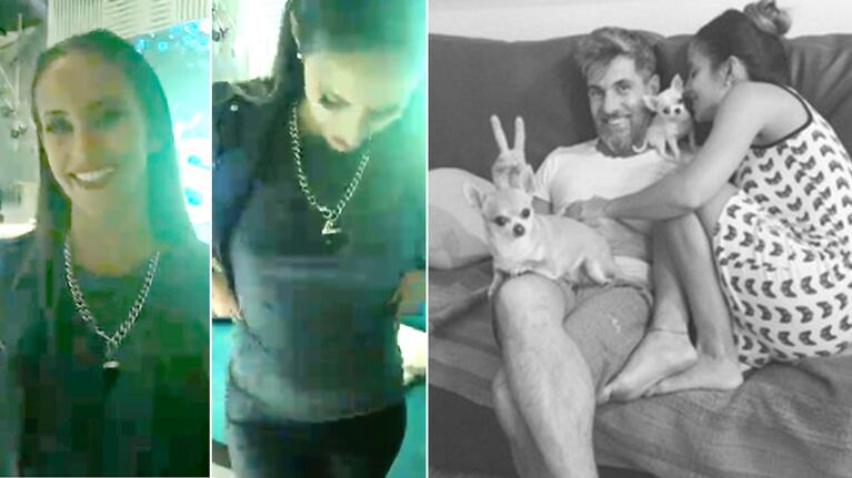 Lourdes Sánchez le contó a Ciudad.com cuál es su primer antojo de embarazada. Fotos: Capturas Periscope e Instagram.