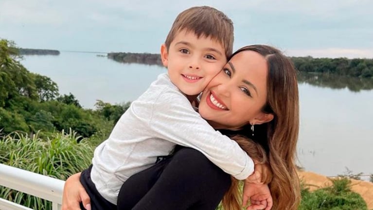 Lourdes Sánchez le dedicó un profundo posteo a su hijo Valentín.