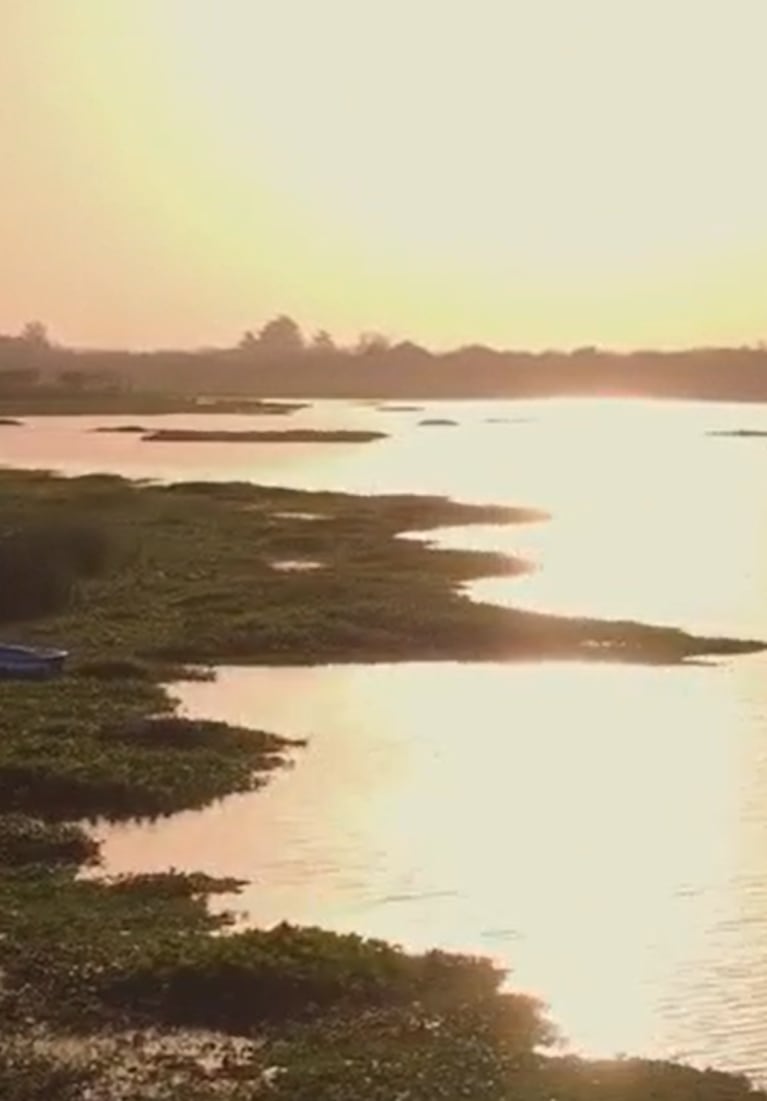 Lourdes Sánchez mostró cómo quedó su espectacular casa con vista al río en Corrientes