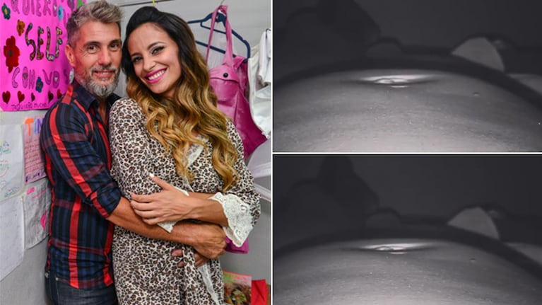 Lourdes Sánchez mostró su video con las primeras pataditas de su bebé. Fotos: Instagram y Web.