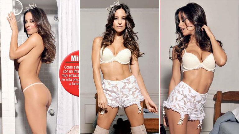 Lourdes Sánchez: "No quiero hacer fotos con poca ropa o mostrarme tan sexy". (Foto: revista Paparazzi)