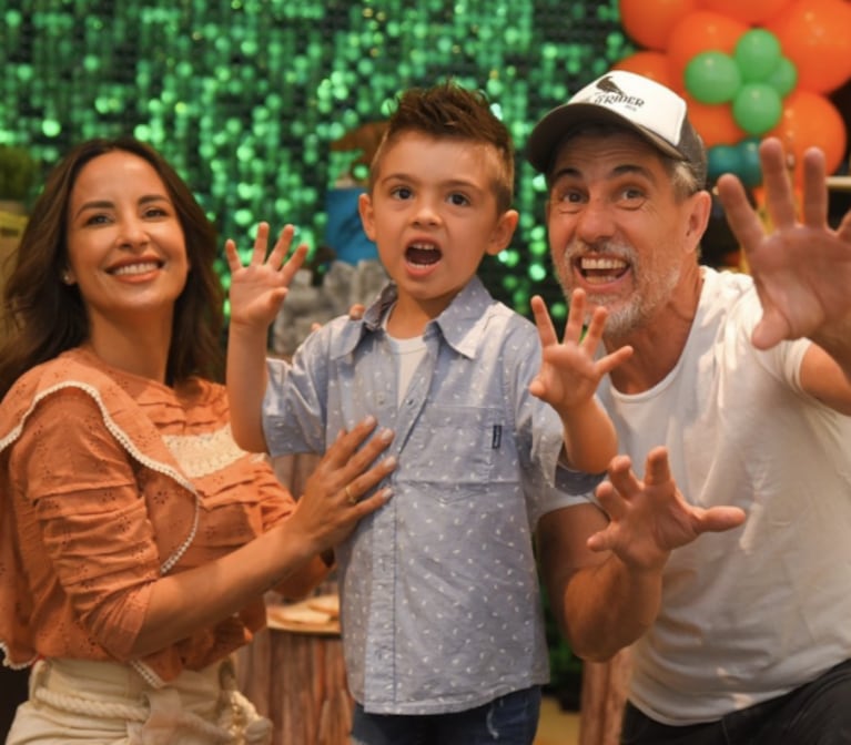 Lourdes Sánchez y Chato Prada celebraron los 5 años de su hijo Valentín: "Deseo que seas siempre muy feliz"