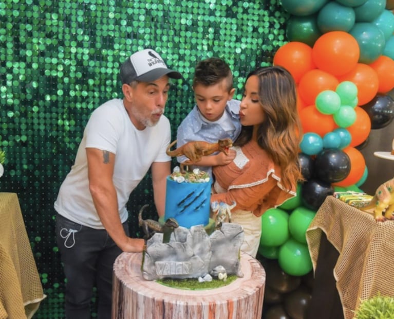 Lourdes Sánchez y Chato Prada celebraron los 5 años de su hijo Valentín: "Deseo que seas siempre muy feliz"