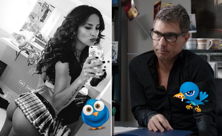 Lourdes Sánchez y el Chato Prada. (Foto: Twitter)