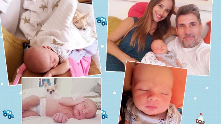 Lourdes Sánchez y el Chato Prada mostraron las fotos más tiernas de su hijo (Foto: Instagram)